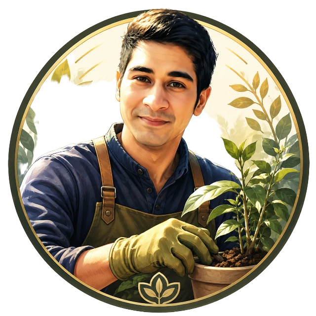 Illustriertes Grower-Porträt von Deniz Arici