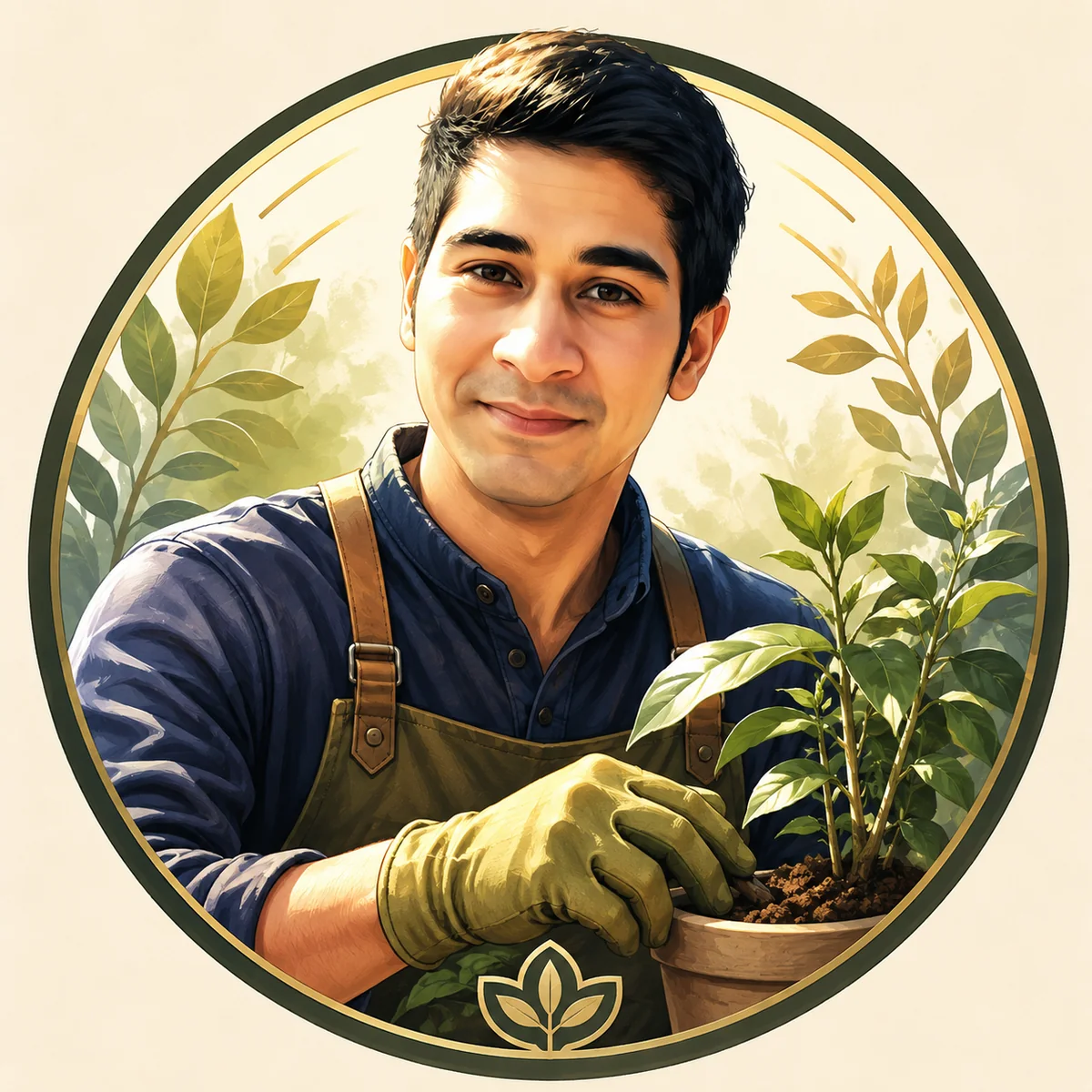 Botanisches Portrait von Deniz Arici